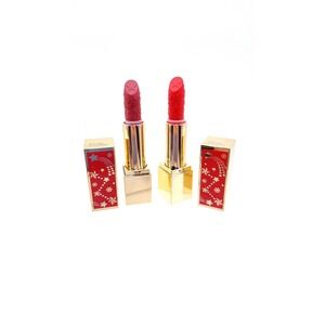 Lot Estee Lauder Limited Edition Lipstick Starlet Red Constellation Rose 3.5g